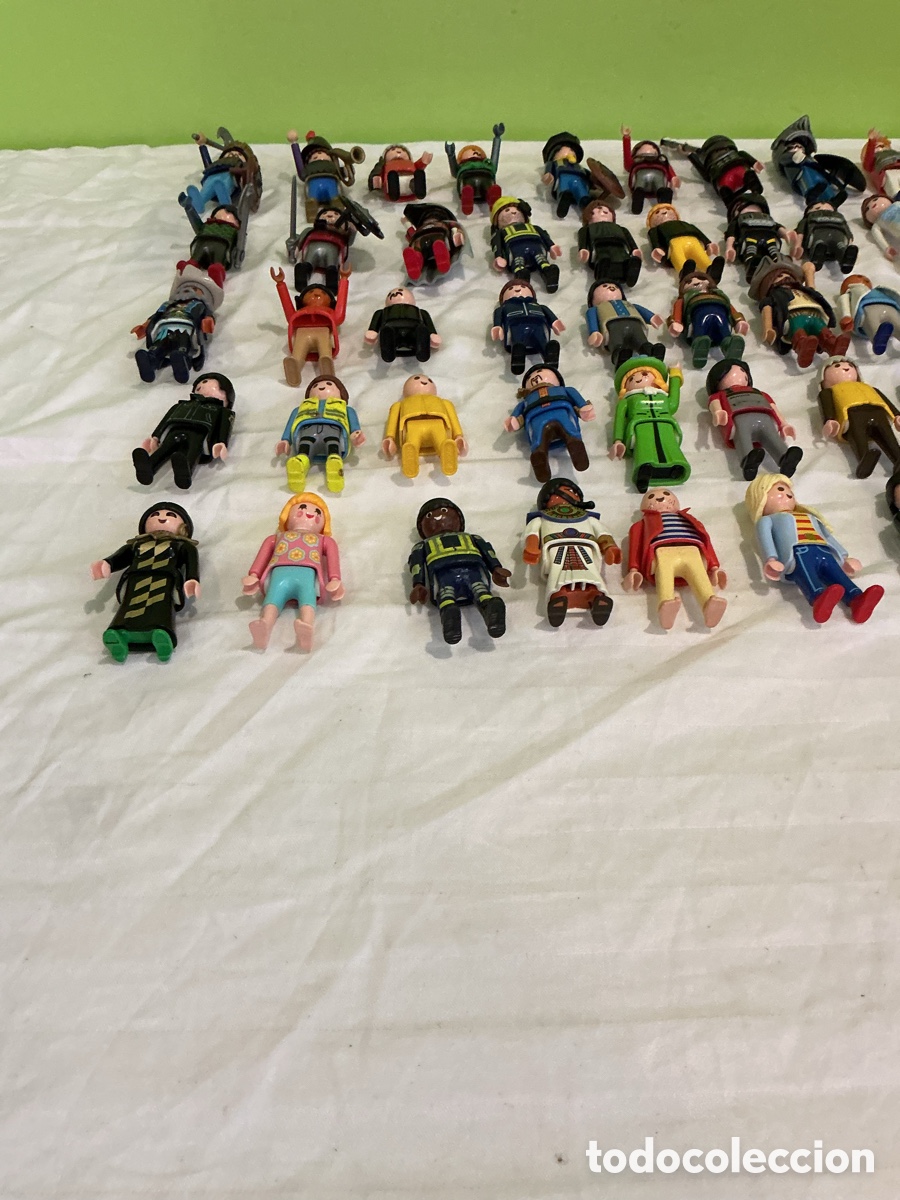 Playmobil: LOTE DE 63 FIGURAS PLAYMOBIL VARIADAS &ndash; REF. C-1 - Foto 11