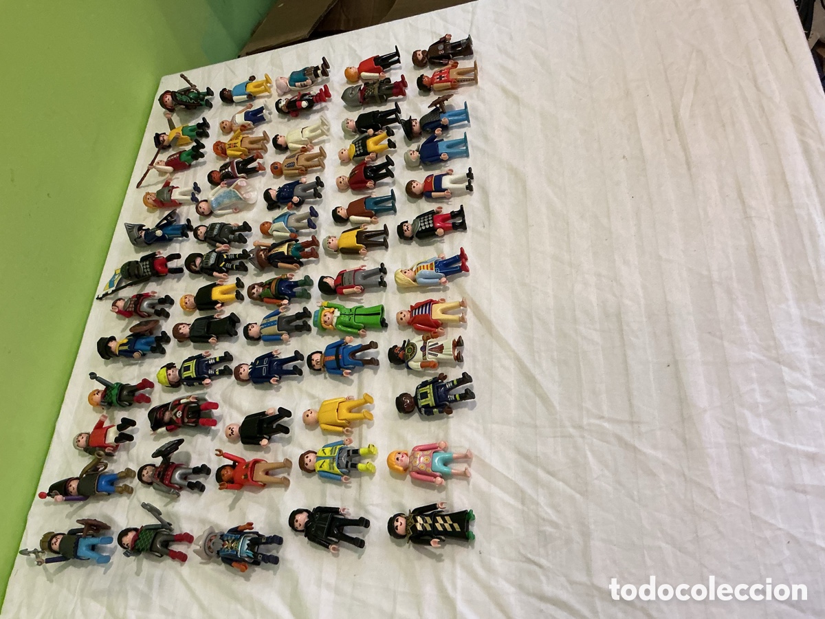 Playmobil: LOTE DE 63 FIGURAS PLAYMOBIL VARIADAS &ndash; REF. C-1 - Foto 12