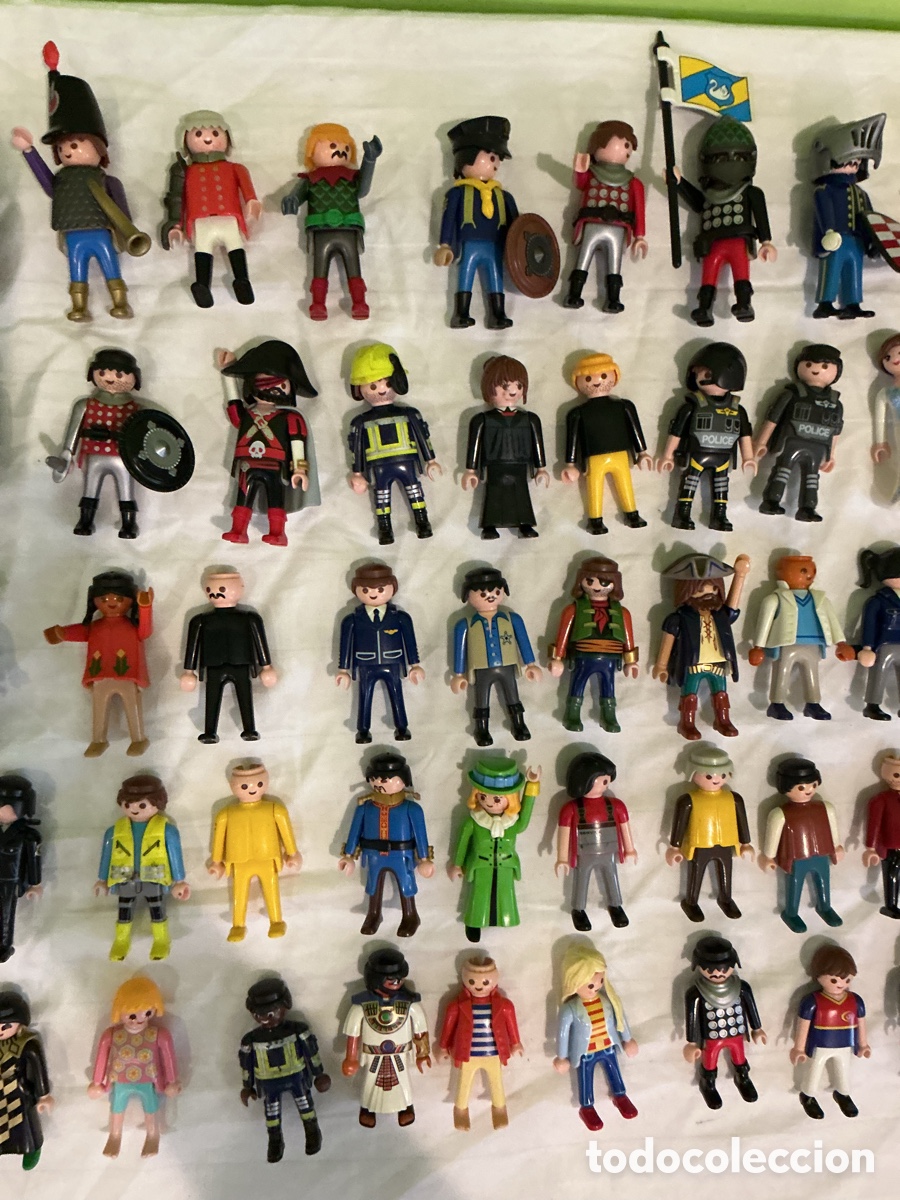Playmobil: LOTE DE 63 FIGURAS PLAYMOBIL VARIADAS &ndash; REF. C-1 - Foto 14