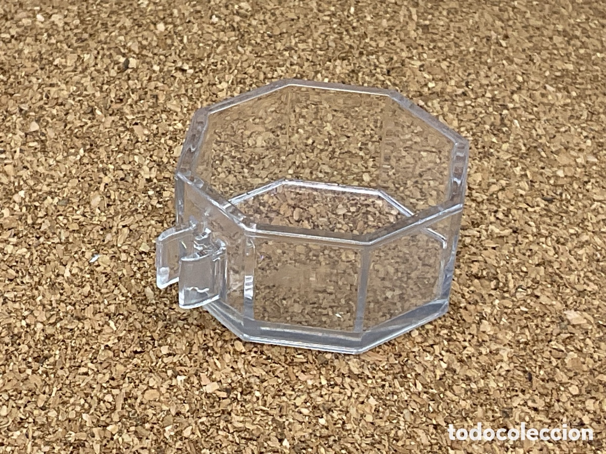Playmobil: ACCESORIO PLAYMOBIL. CAJA OCTOGONAL TRANSPARENTE.