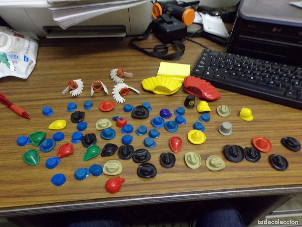 Playmobil: lote piezas juguetes playmobil sombreros gorras indios