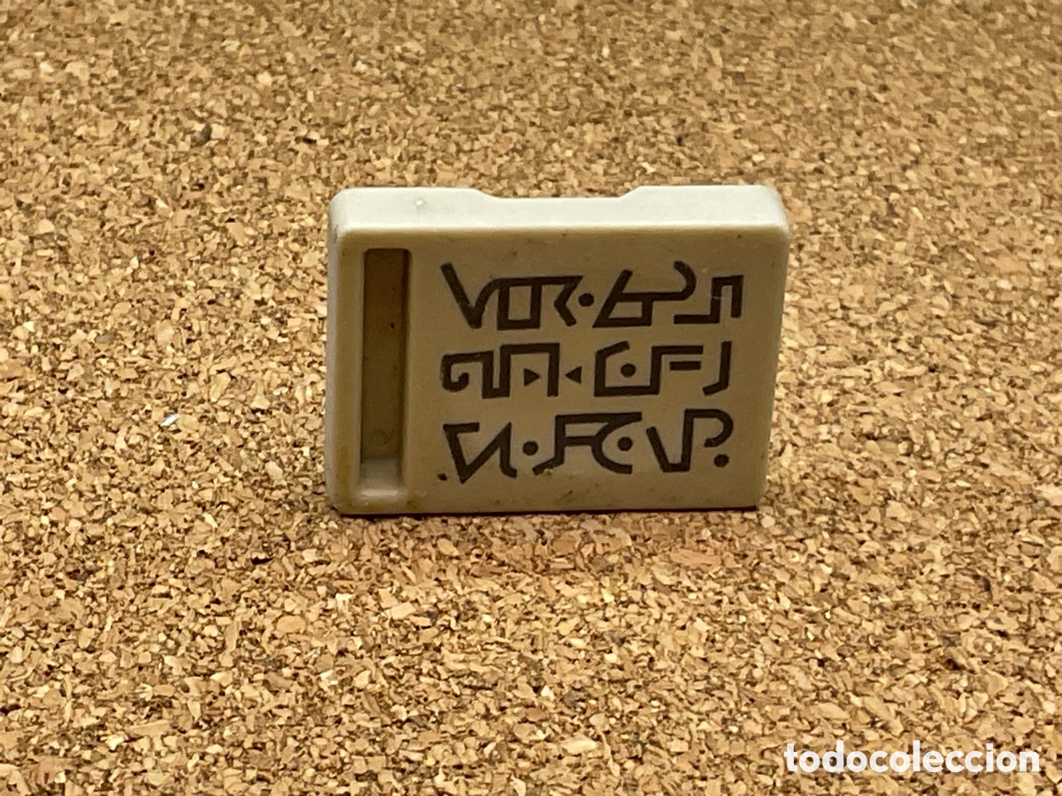 Playmobil: ACCESORIO PLAYMOBIL. TABLILLA SIMBOLOS- REF ALIENIGENAS, ANTIGUO EGIPTO, ETC