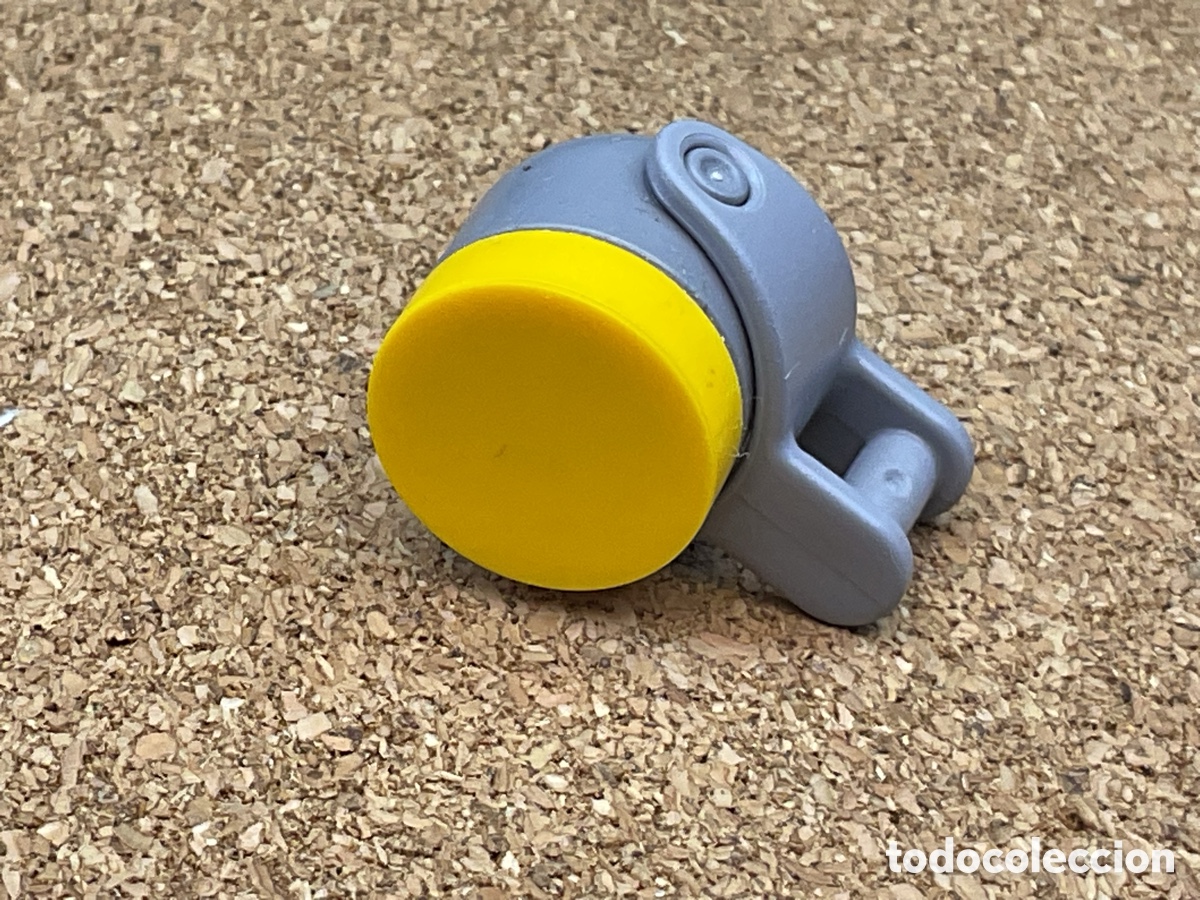 Playmobil: ACCESORIO PLAYMOBIL. FOCO GRIS CON LUZ AMARILLA.