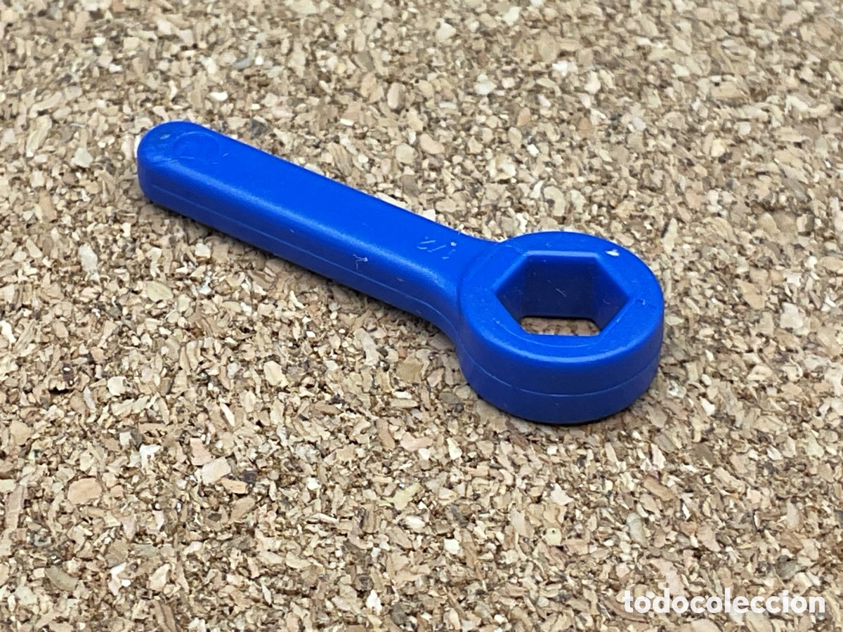 Playmobil: ACCESORIO PLAYMOBIL. LLAVE HEXAGONAL COLOR AZUL . REF HERRAMIENTAS