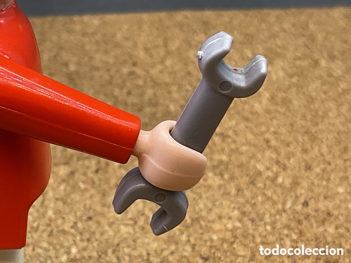 Playmobil: ACCESORIO PLAYMOBIL. LLAVE FIJA COLOR GRIS. REF HERRAMIENTAS