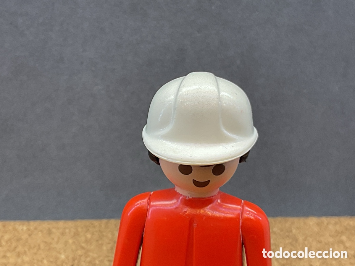 Playmobil: ACCESORIO PLAYMOBIL. CASCO OBRA COLOR BLANCO.