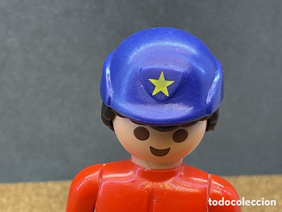 Playmobil: ACCESORIO PLAYMOBIL. GORRO, GORRA POLICIA COLOR AZUL.