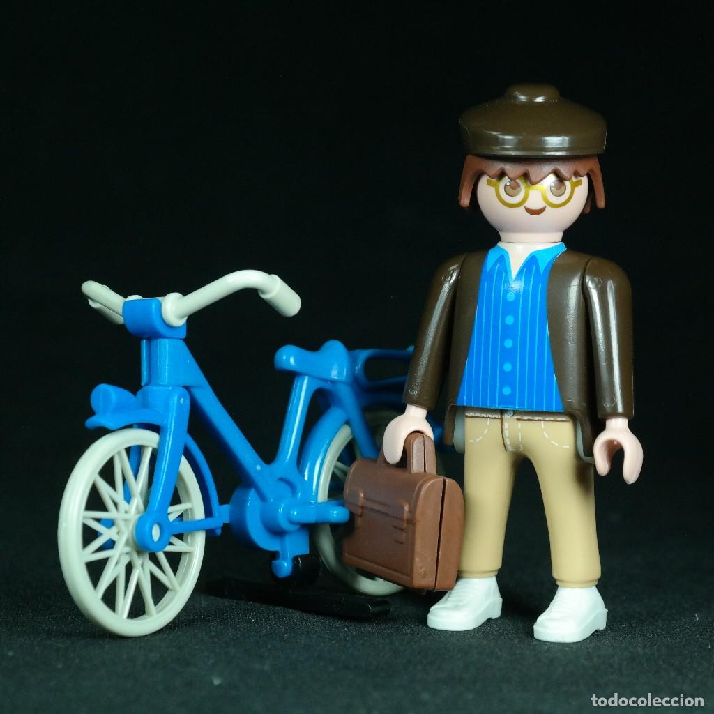 Playmobil: Playmobil hombre con bicicleta ☼