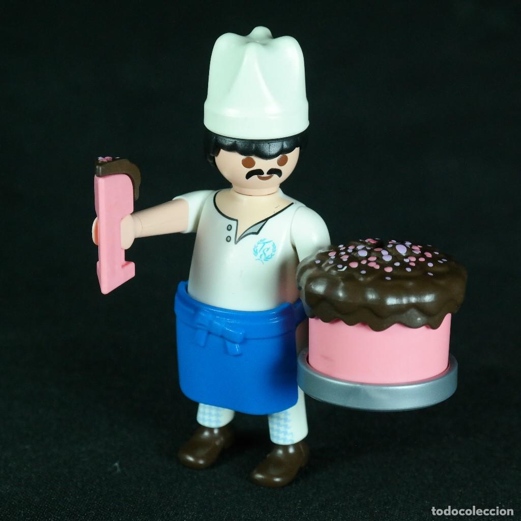 Playmobil: Playmobil cocinero con torta ☼