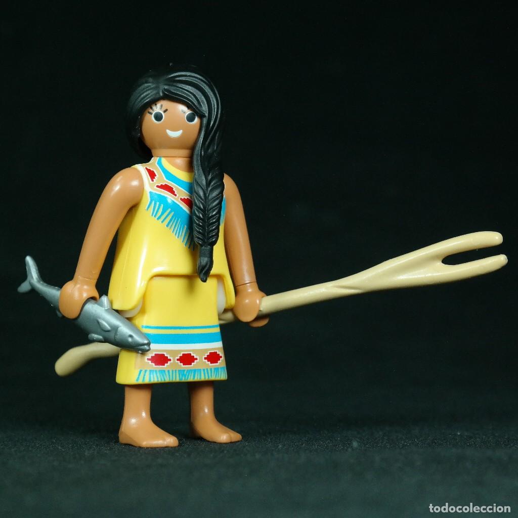 Playmobil: Playmobil mujer india con pez ☼