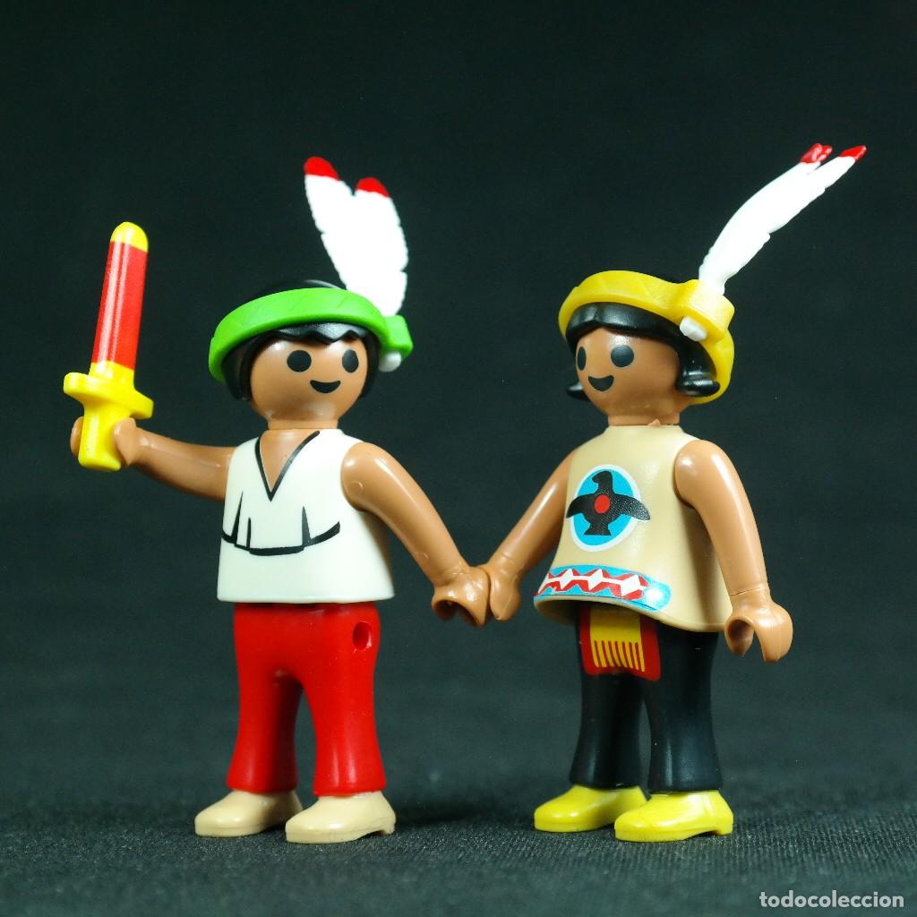 Playmobil: Playmobil dos ni&ntilde;os indios ☼ - Foto 1