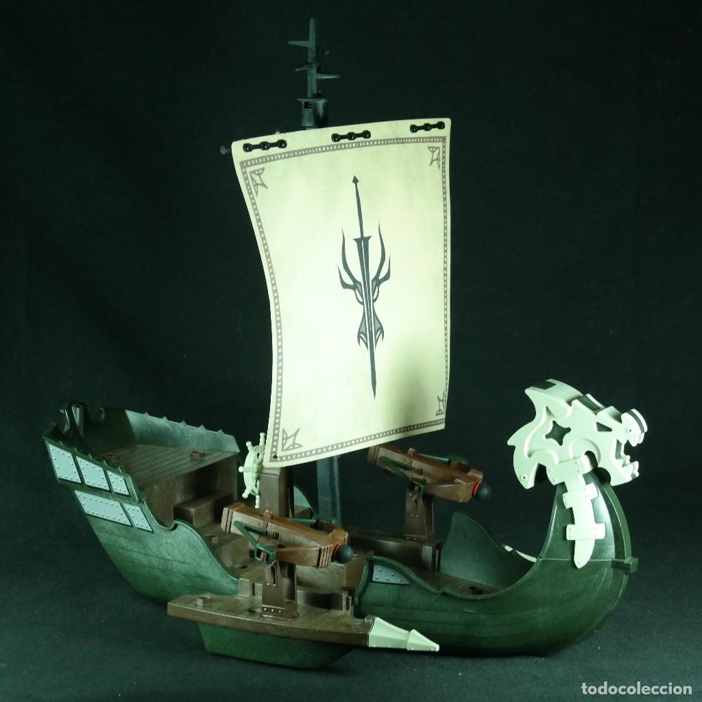 Playmobil: Playmobil barco vikingo USADO con fisura reparado ☼