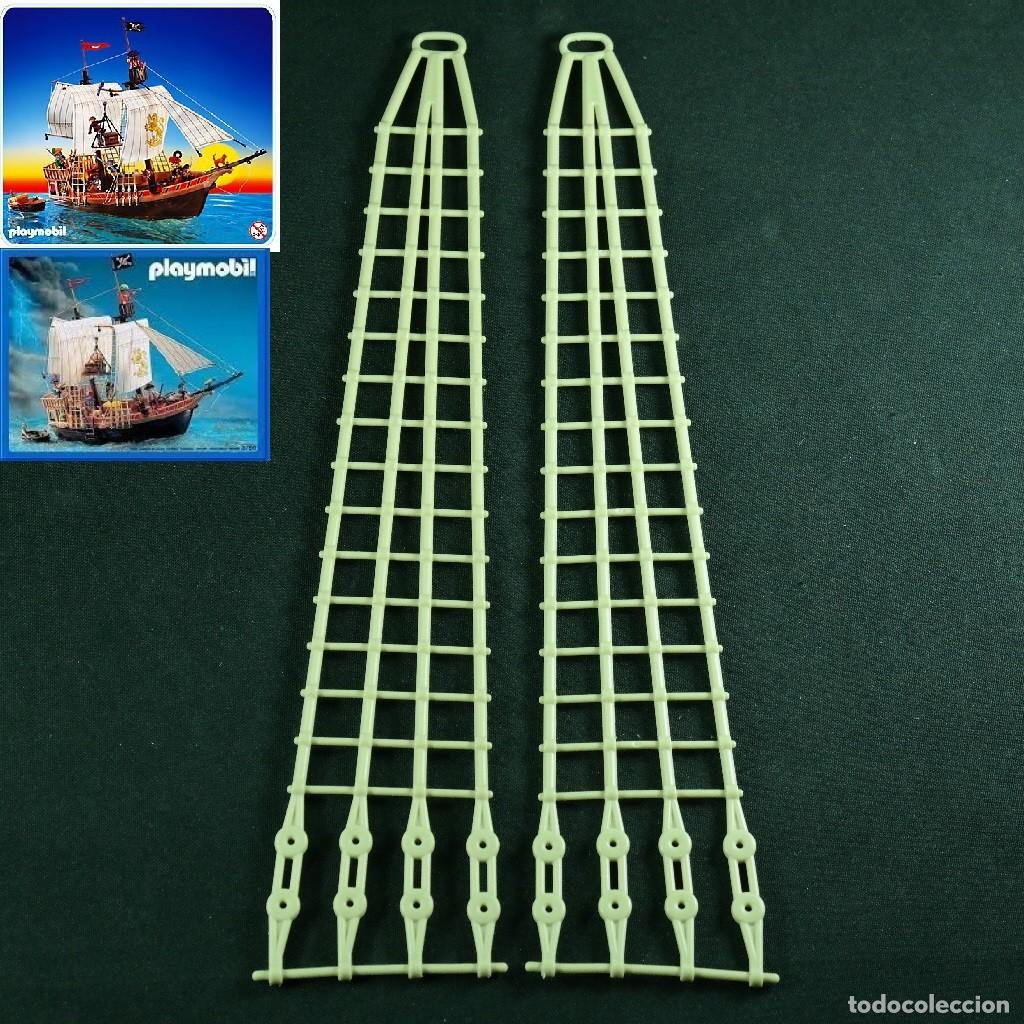 Playmobil: Playmobil 2 escaleras 4 cuerdas barco pirata 3550 3750 ☼