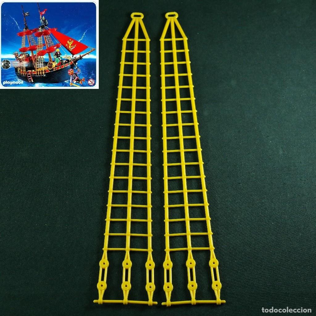 Playmobil: Playmobil 2 escaleras 3 cuerdas barco pirata 4424 ☼