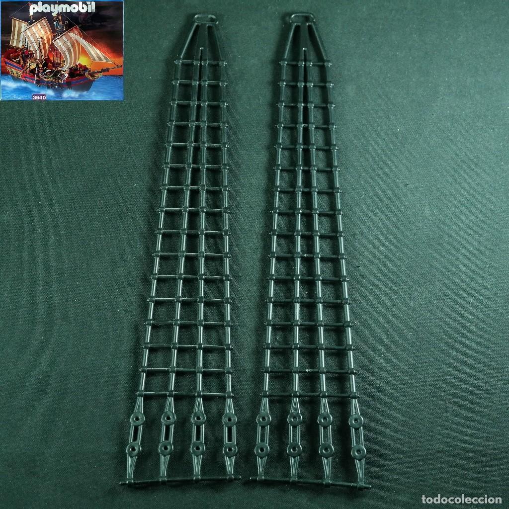 Playmobil: Playmobil 2 escalera 4 cuerdas barco pirata 3940 ☼