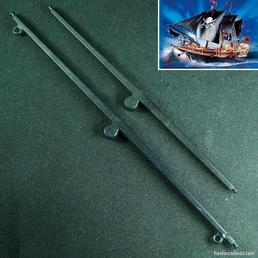Playmobil: Playmobil dos soportes de vela barco pirata 6678 ☼