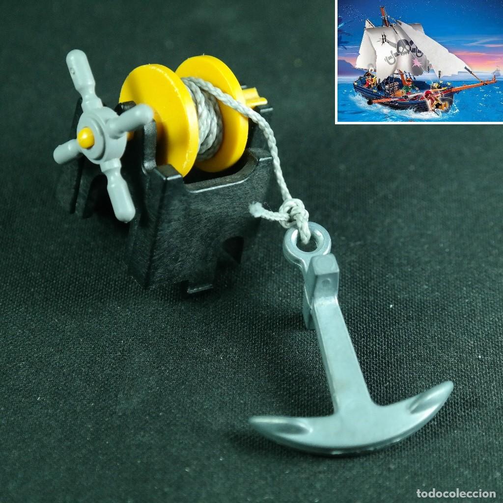 Playmobil: Playmobil malacate con ancla barco pirata ☼