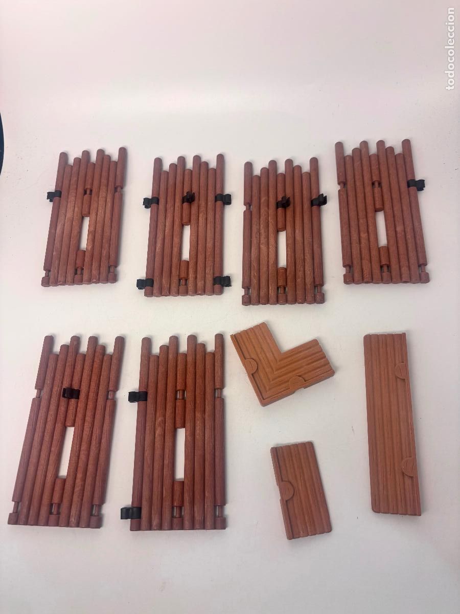 Playmobil: Playmobil 3419 3420 3773 3806 lote piezas ampliaci&oacute;n fuerte