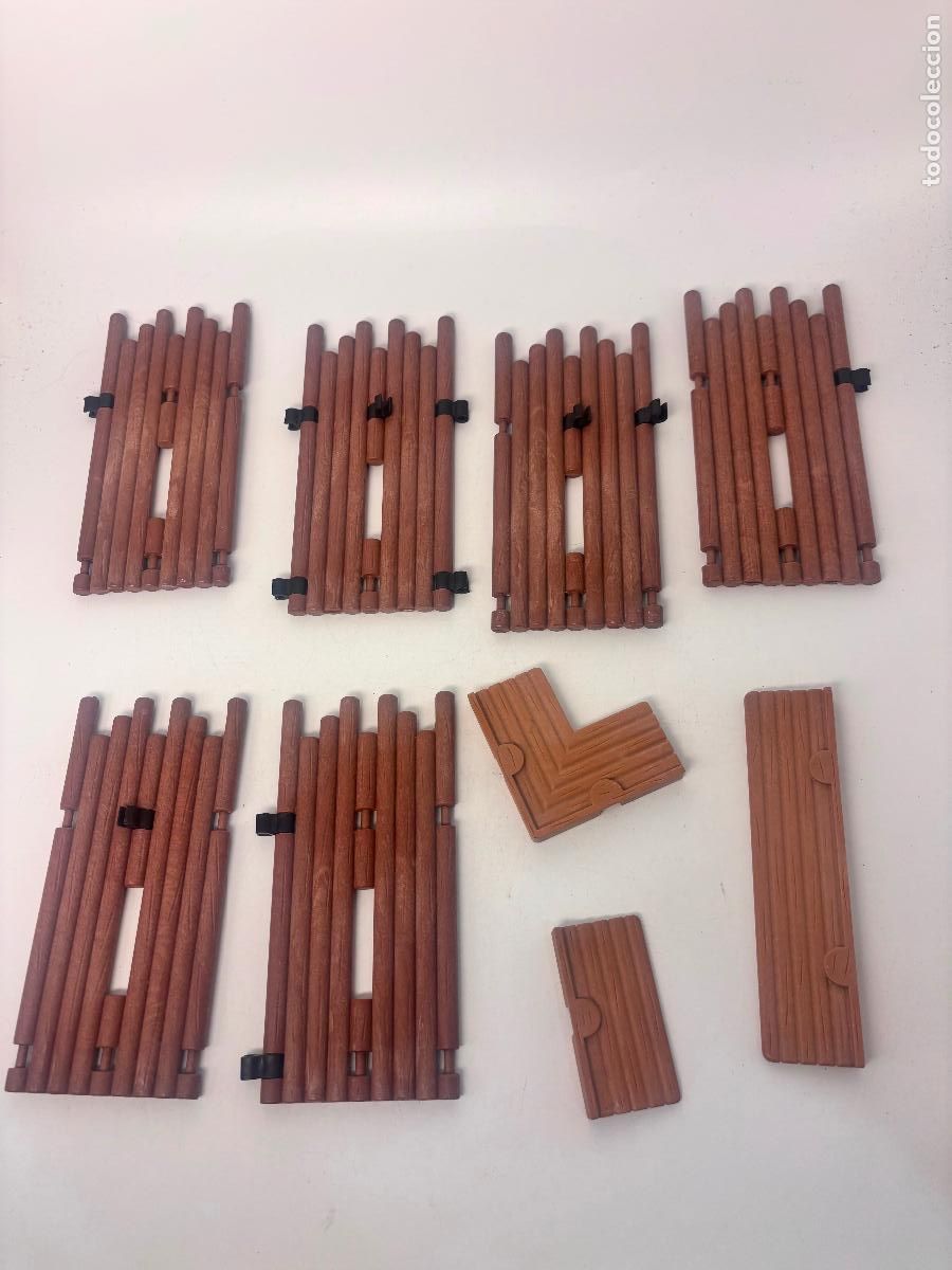 Playmobil: Playmobil 3419 3420 3773 3806 lote piezas ampliaci&oacute;n fuerte