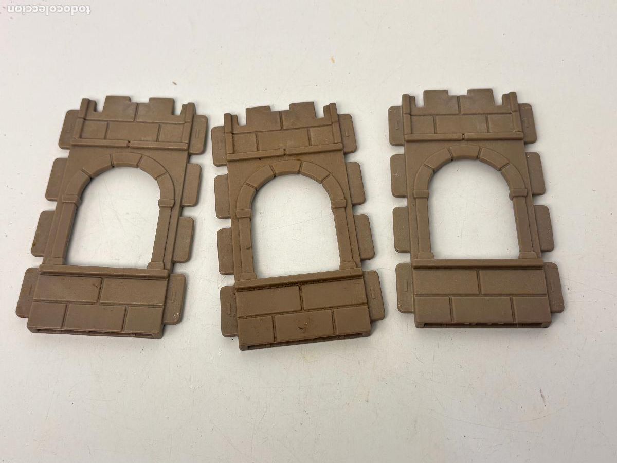 Playmobil: Playmobil lote pared casa castillo medieval