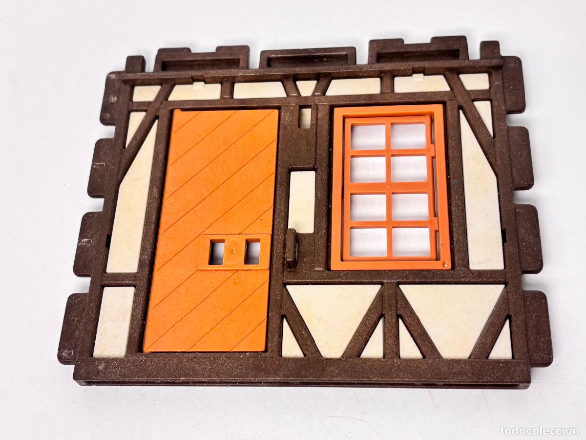 Playmobil: Playmobil pared ventana casa medieval castillo
