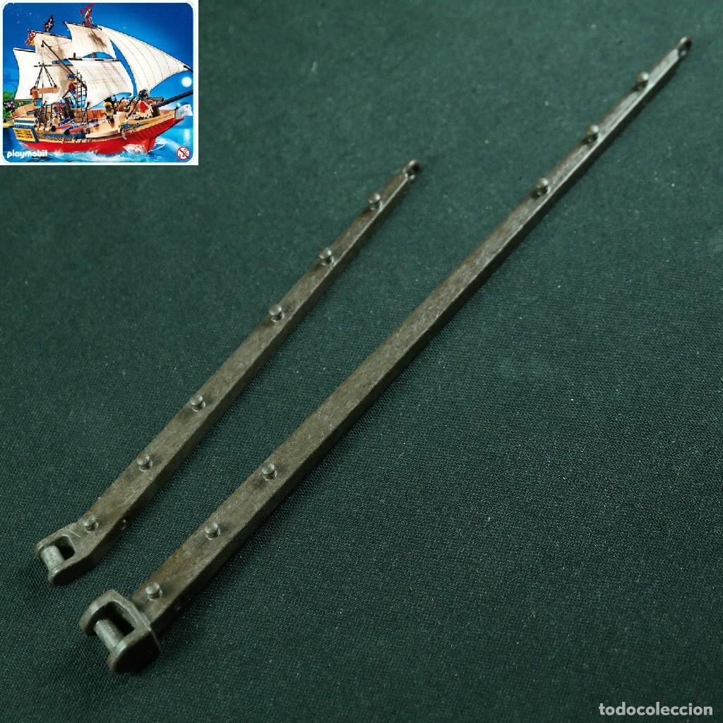 Playmobil: Playmobil dos soportes para velas barco pirata 4290 ☼