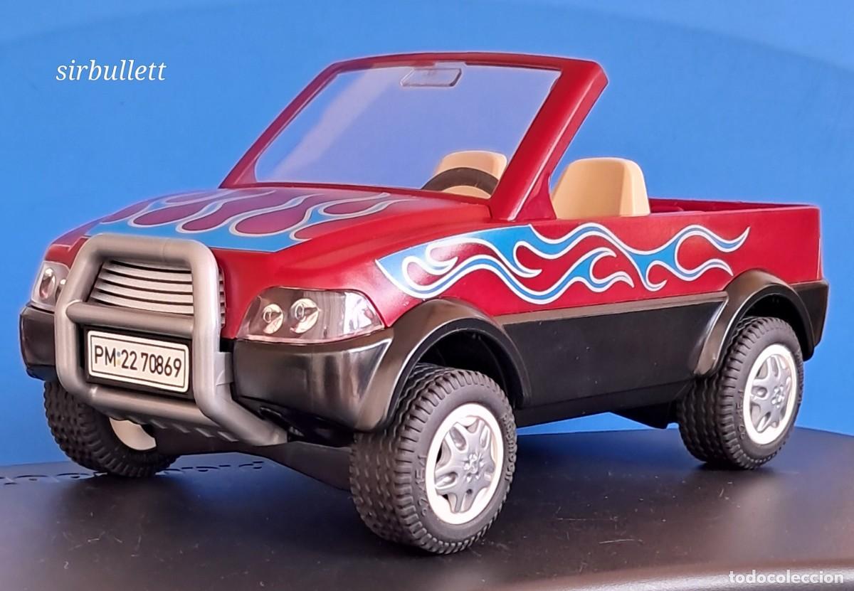 Playmobil: Coche Persecuci&oacute;n policial. Playmobil 70869. Pick up Descapotable 4x4