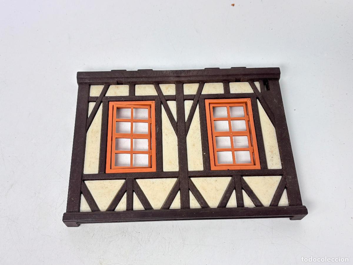 Playmobil: Playmobil pared ventana trasera Castillo Torre Medieval