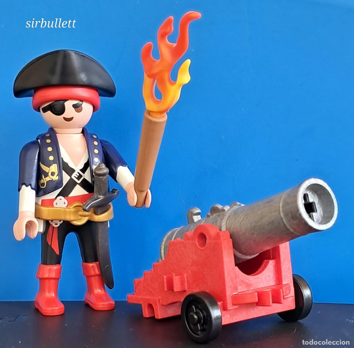 Playmobil: Figura Pirata Ca&ntilde;&oacute;n Antorcha. Playmobil.