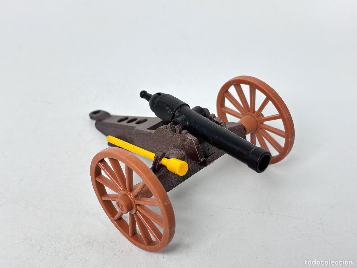 Playmobil: Playmobil ca&ntilde;&oacute;n con limpia tubos oeste fuerte