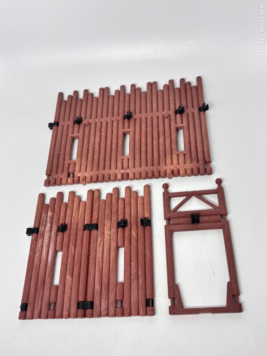 Playmobil: Playmobil 3419 piezas ampliaci&oacute;n pared cuartel fuerte oeste