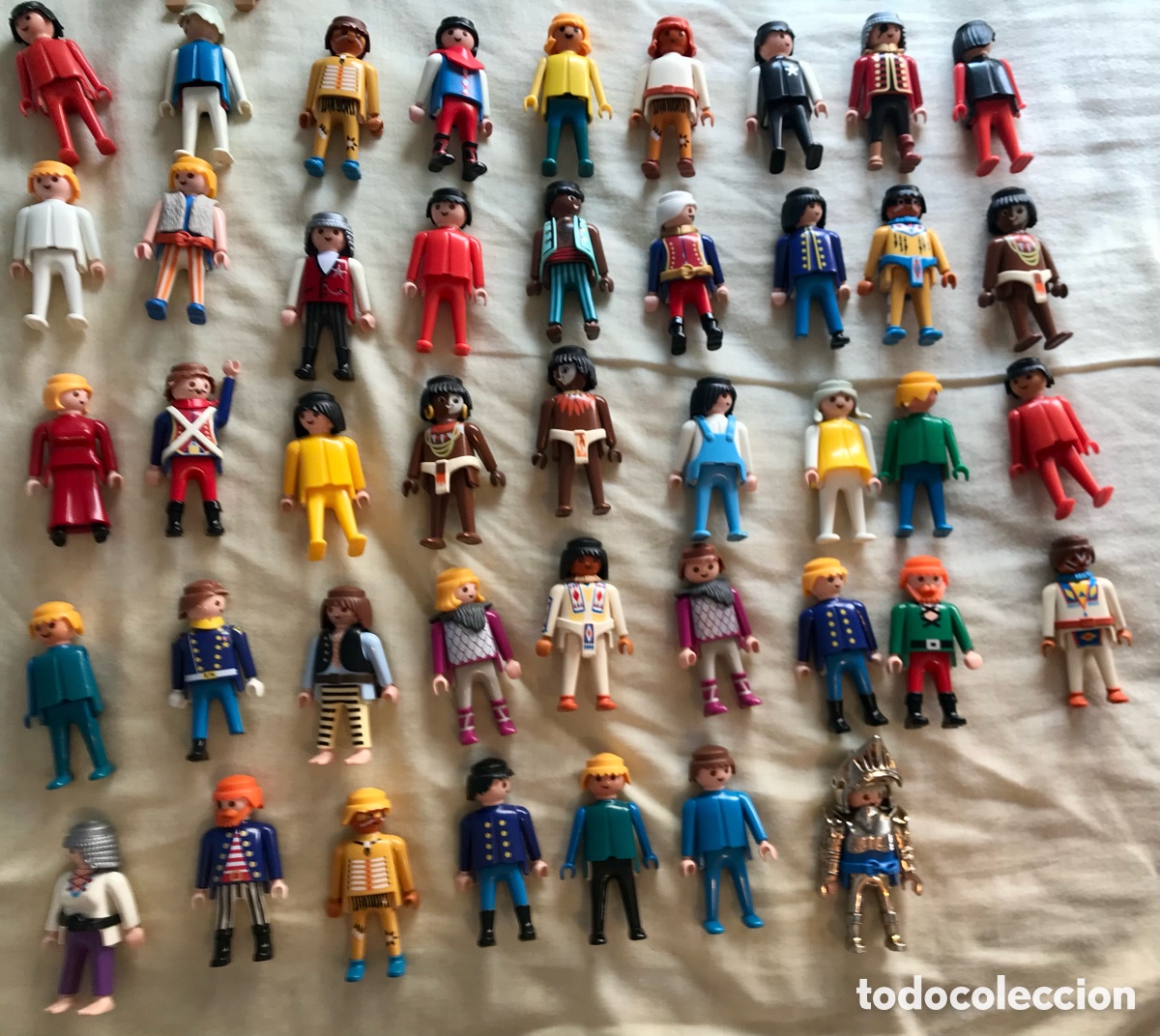 Playmobil: GRAN LOTE FAMOBIL/PLAIMOBIL+GALEON