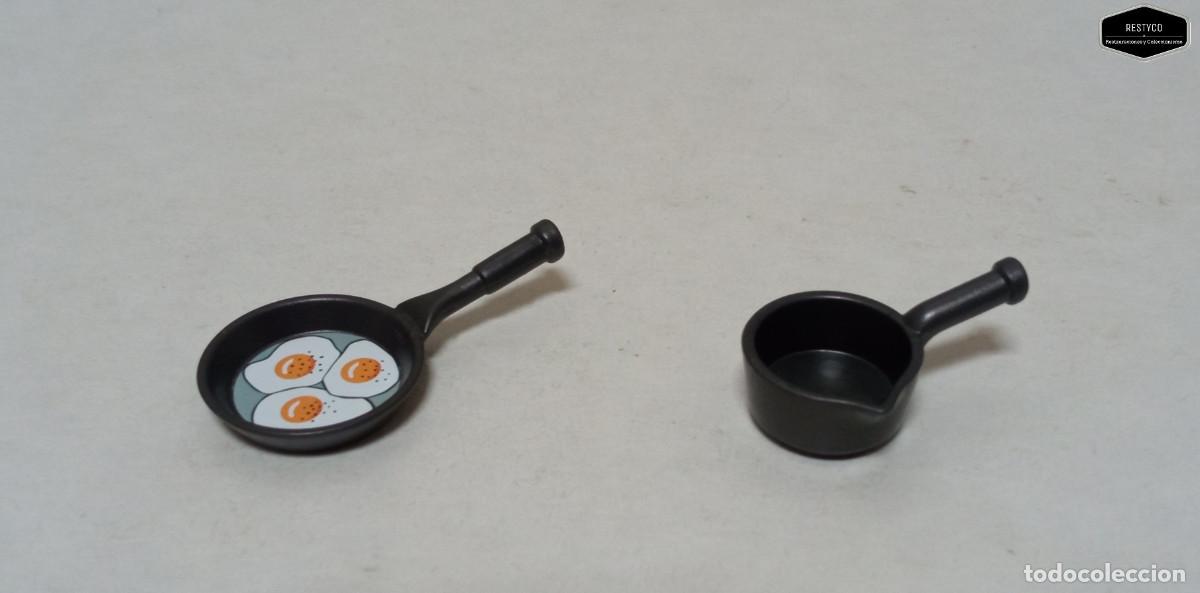 Playmobil: Playmobil - Lote Cazuela y Sart&eacute;n Huevos Fritos