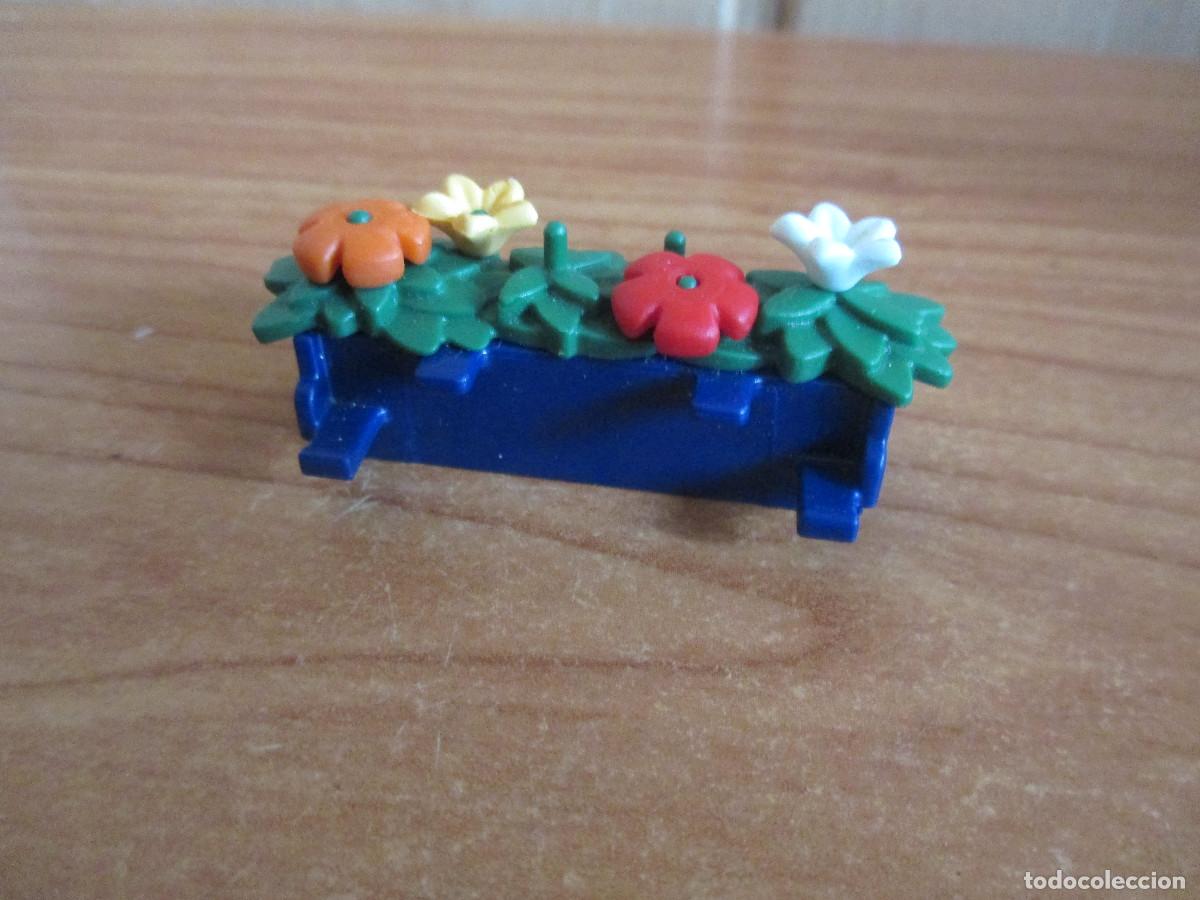 Playmobil: PLAYMOBIL : 1 MACETA CON VEGETACION