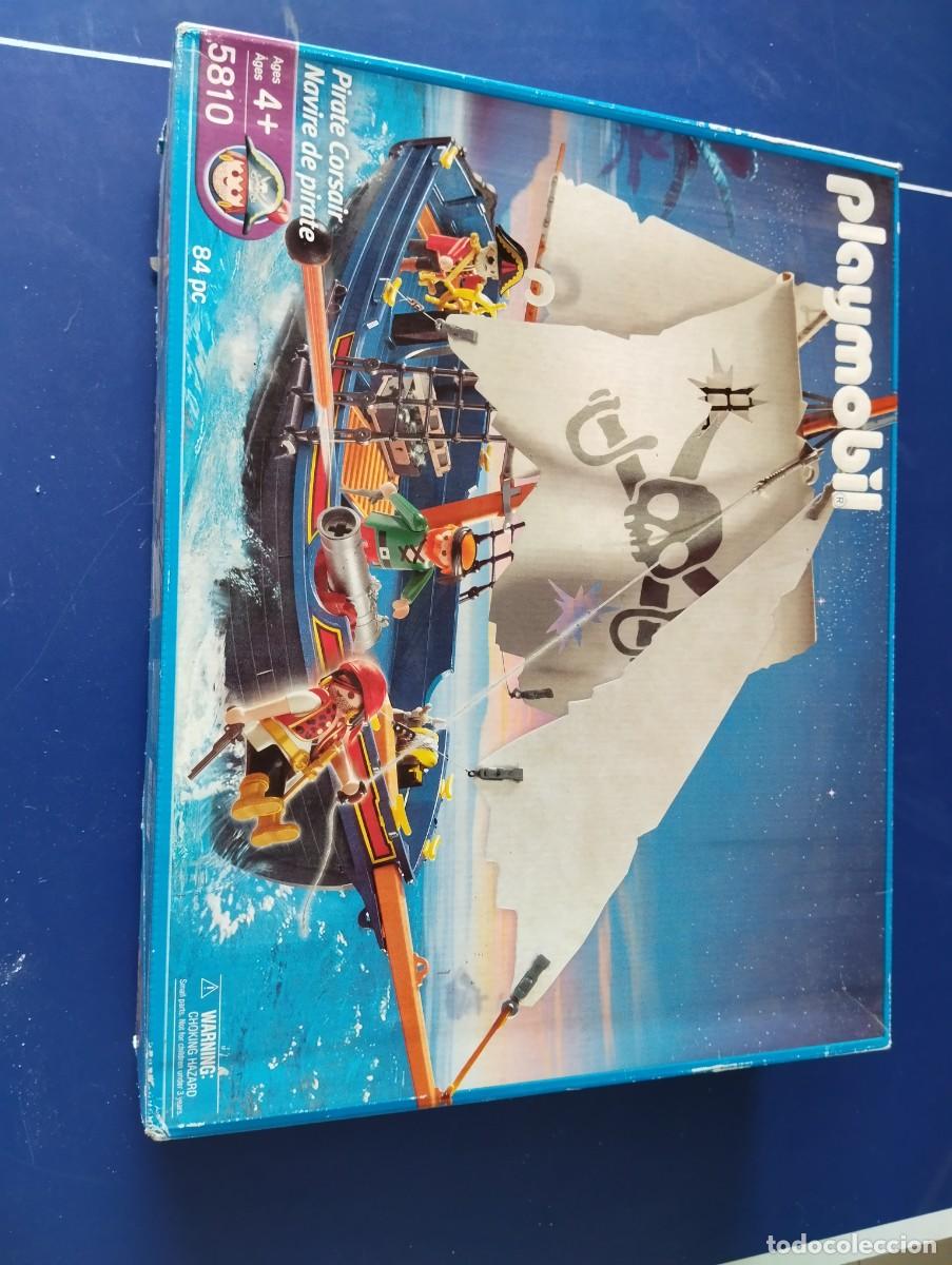 Playmobil: PLAYMOBIL 5810 BARCO PIRATA COMPLETO