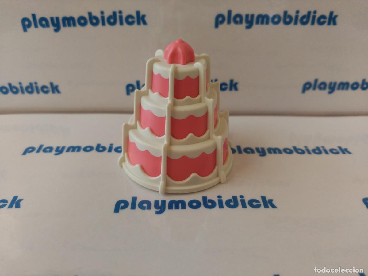 Playmobil: Playmobil tarta 3 pisos pasteleria panaderia comida mercado