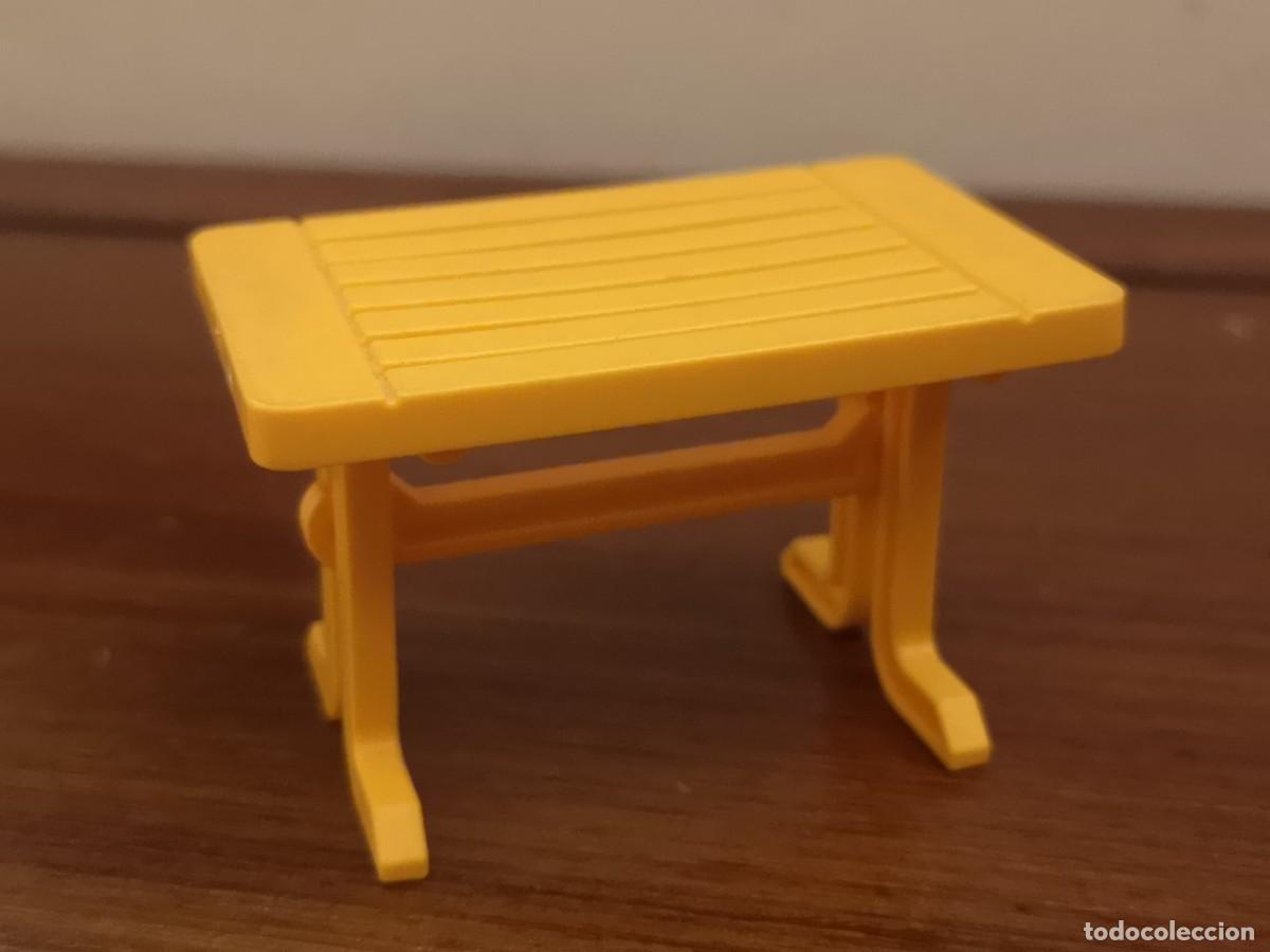 Playmobil: Playmobil mesa amarilla jard&iacute;n victoriano mesa plegable Mad