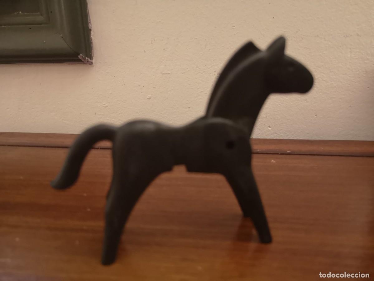 Playmobil: Playmobil caballo negro primera generaci&oacute;n animales Mad