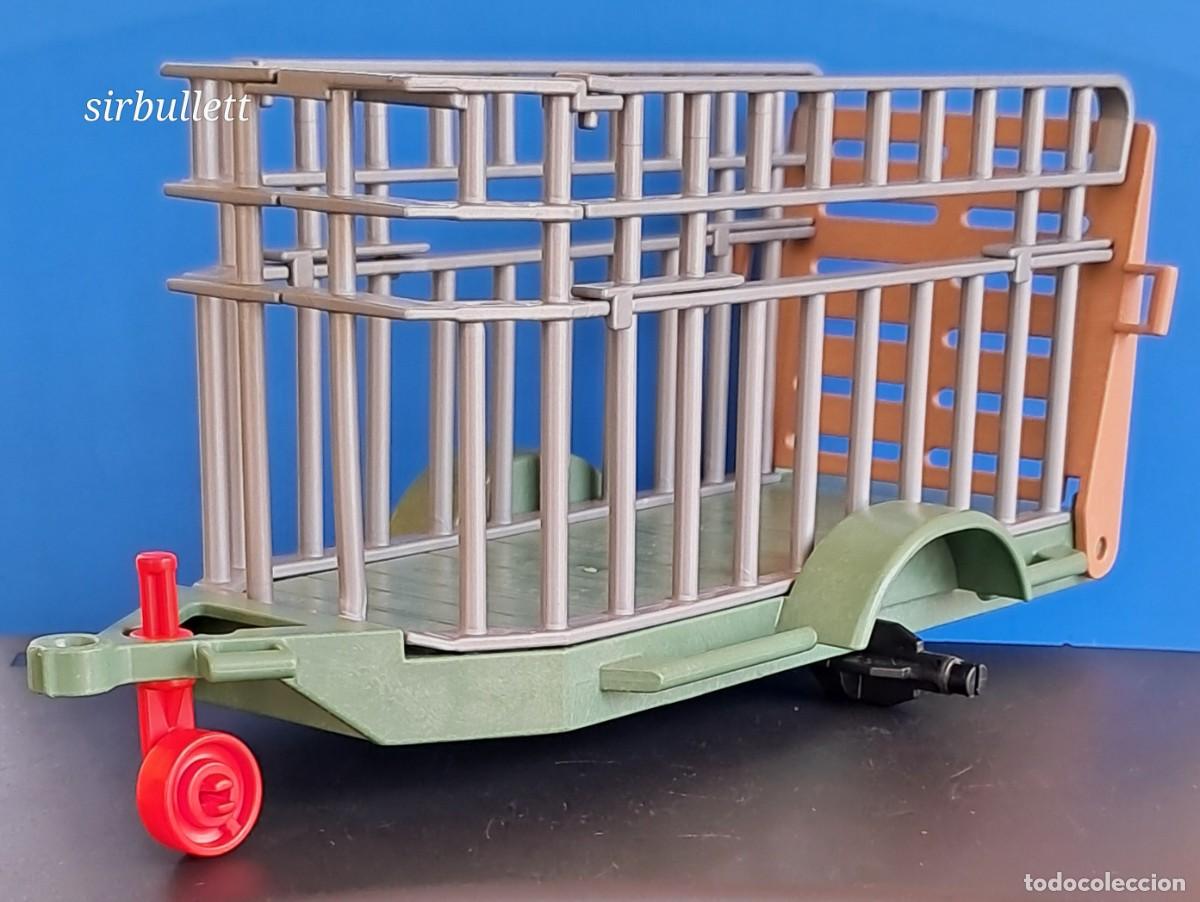 Playmobil: Remolque Safari. Playmobil 4832. Transporte animales