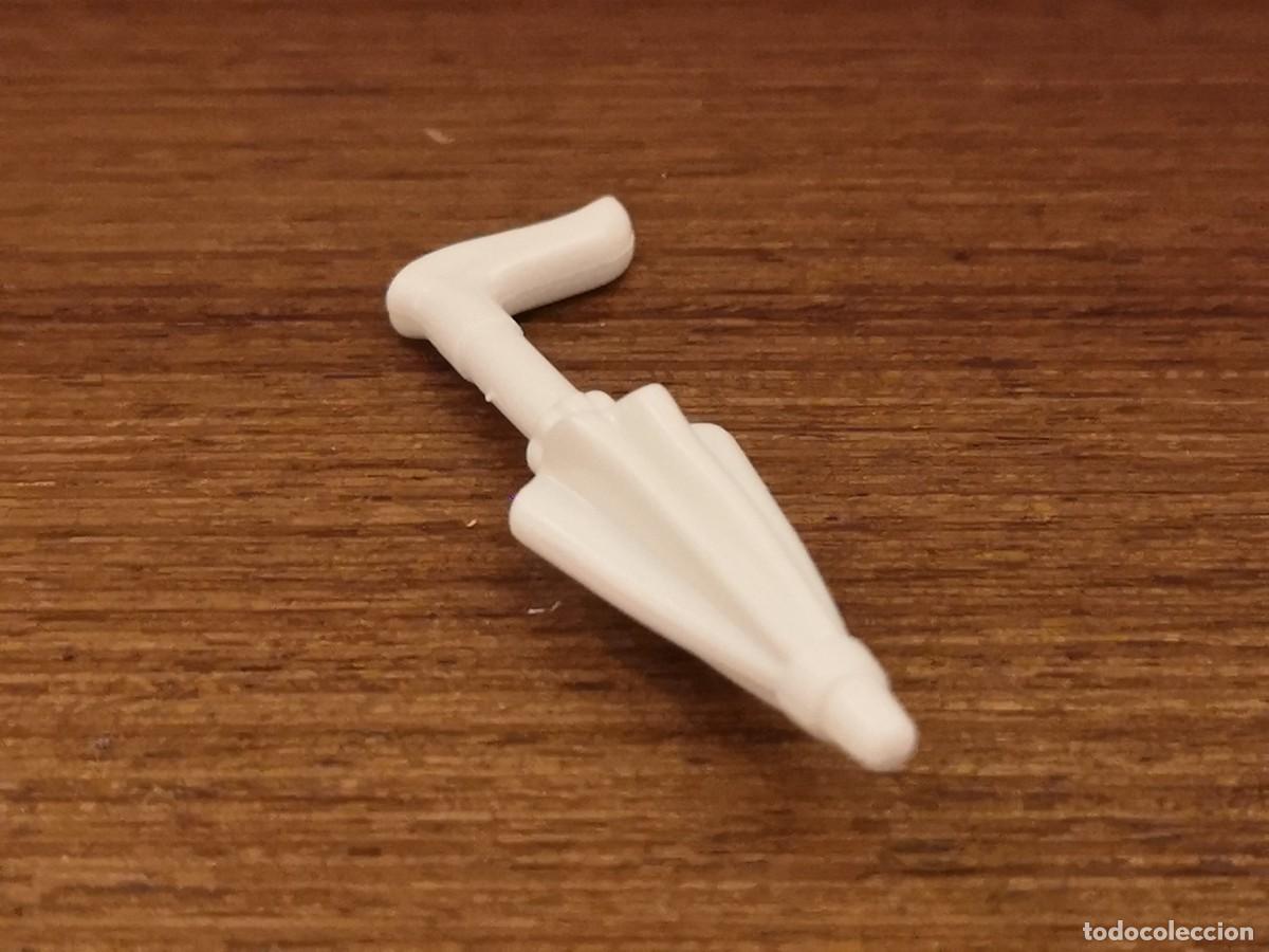 Playmobil: Playmobil Paraguas blanco dama victoriana ropa complementos accesorios Mad