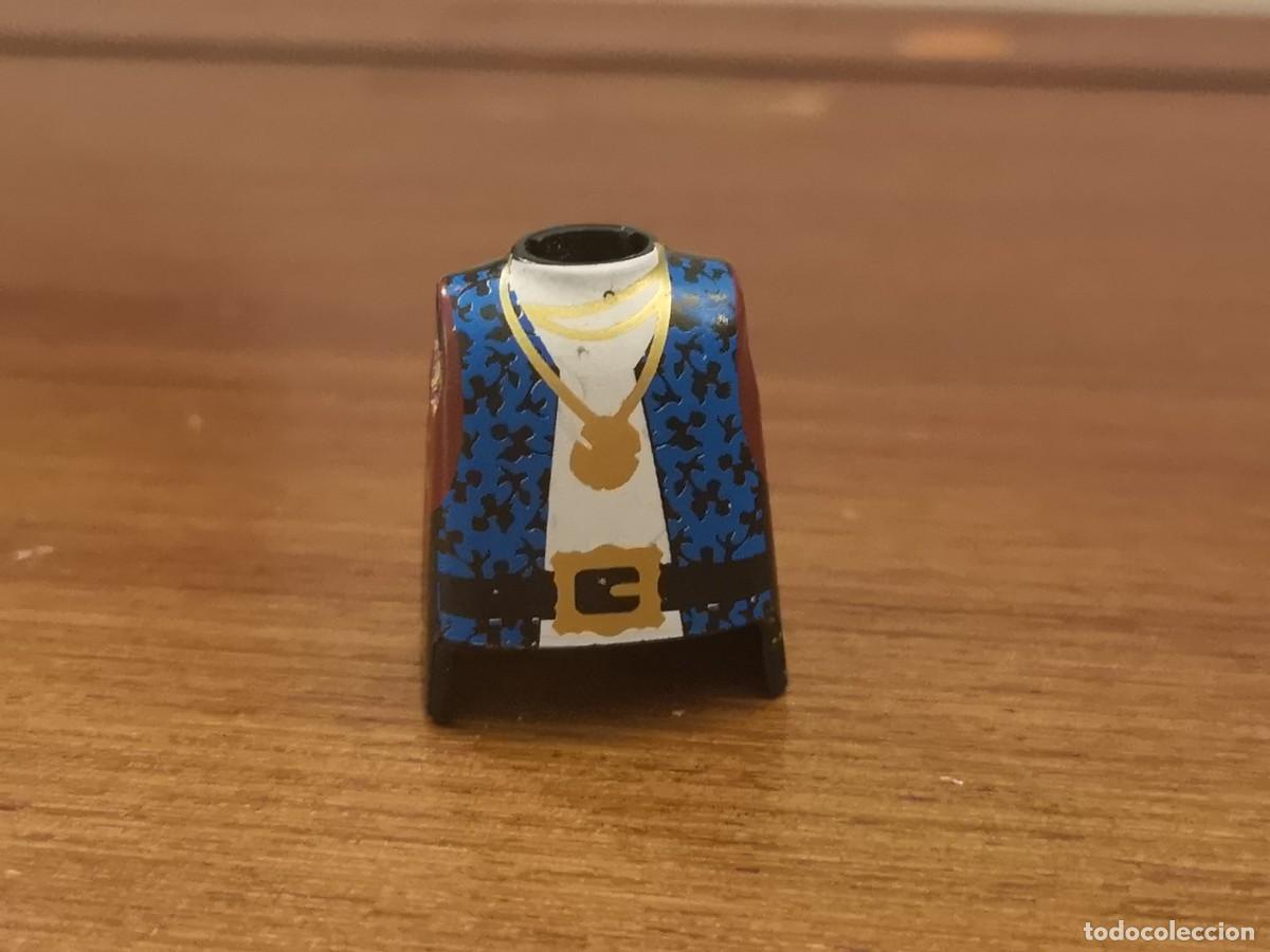 Playmobil: Playmobil torso azul Campesino medieval belen pesebre piratas Mad