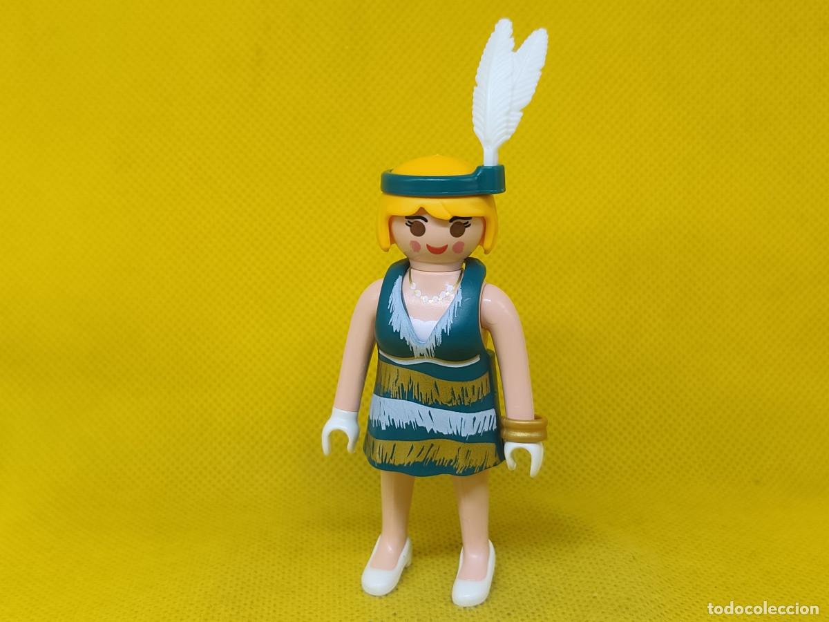 Playmobil: Playmobil Mujer de a&ntilde;os 20 charlest&oacute;n