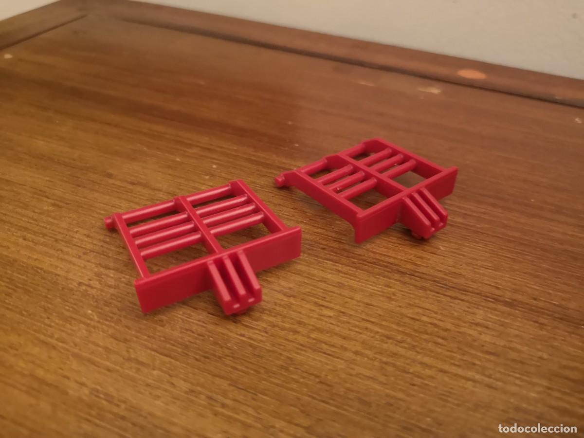 Playmobil: Playmobil vallas rojo System X piezas accesorios Mad