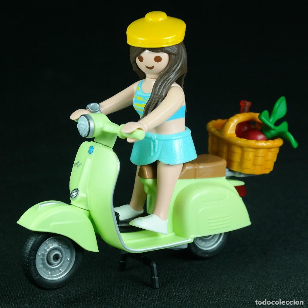 Playmobil: Playmobil vespa con mujer ☼