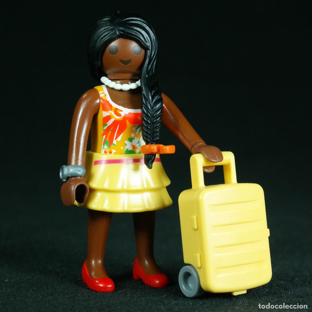 Playmobil: Playmobil mujer con equipaje ☼