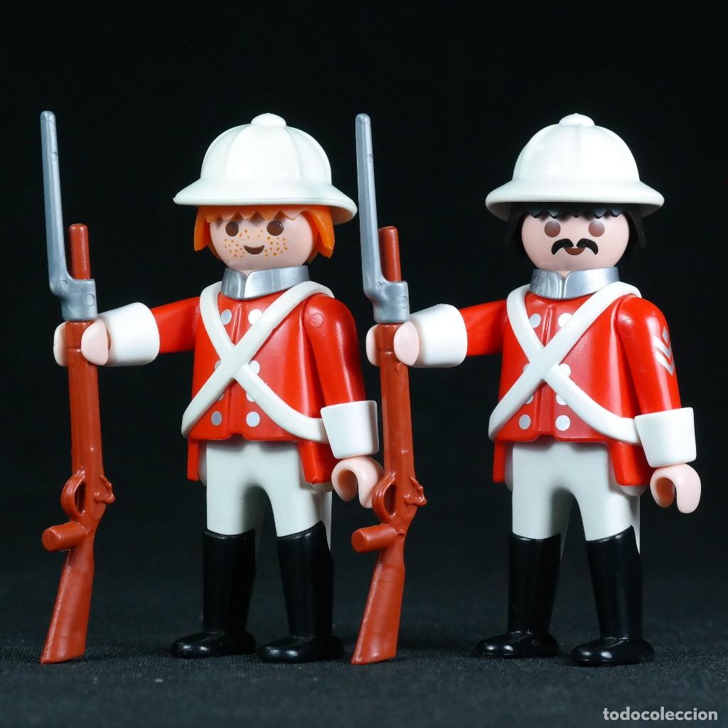 Playmobil: Playmobil dos soldados ingleses camel corps ☼