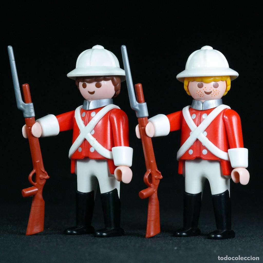 Playmobil: Playmobil dos soldados ingleses camel corps ☼