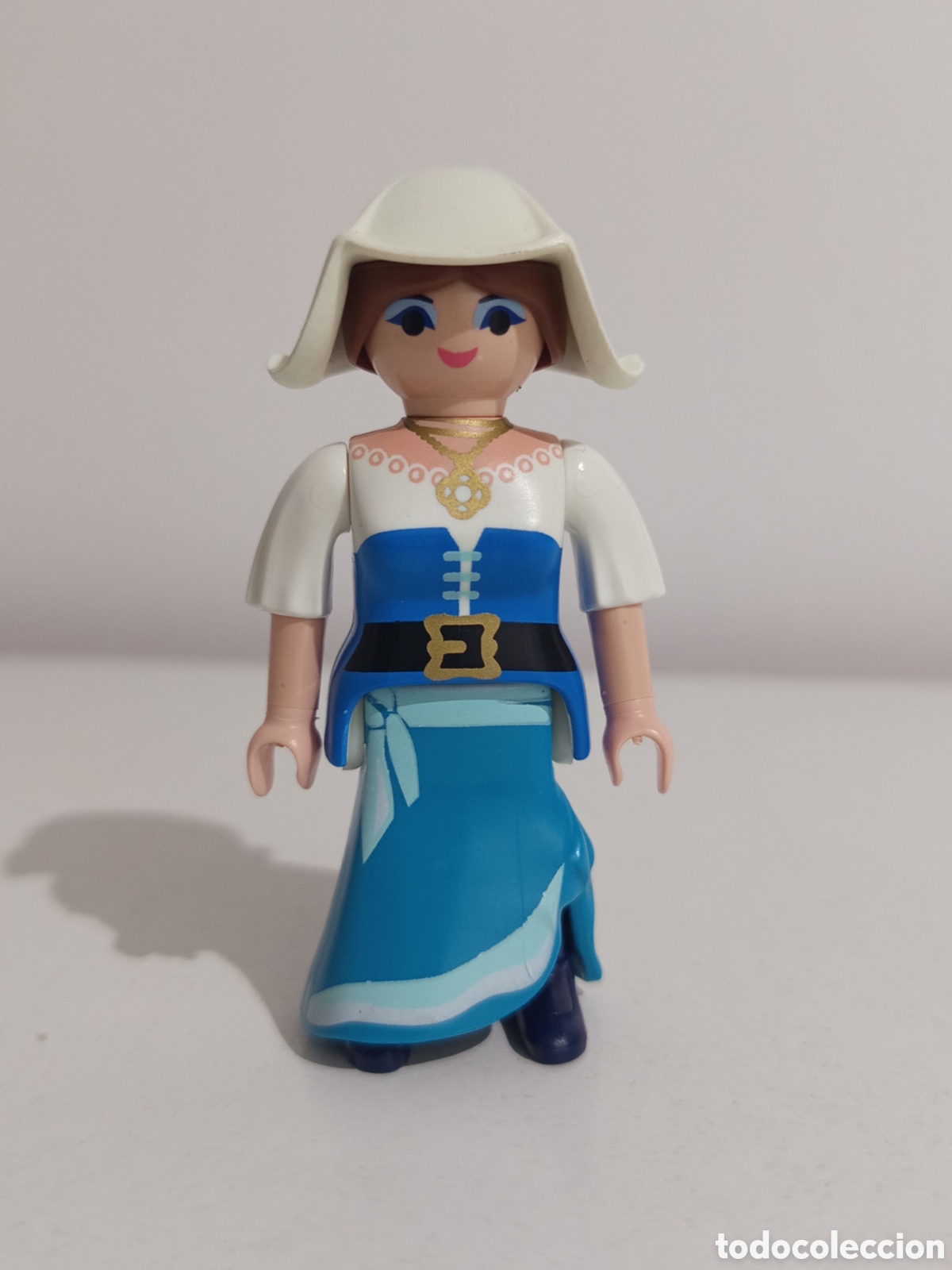 Playmobil: Playmobil lote 10 figuras medievales,aldeanas
