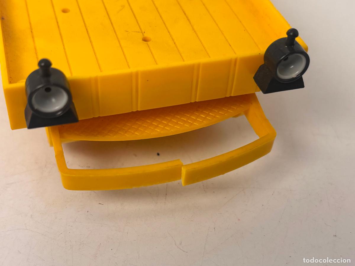 Playmobil: Faller vag&oacute;n carga amarillo defecto enganche - Foto 4