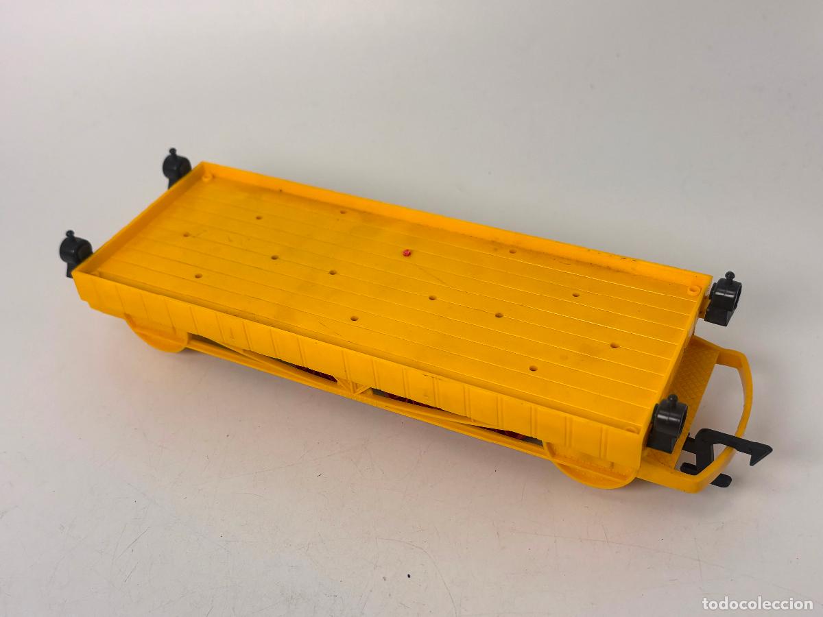 Playmobil: Faller vag&oacute;n carga amarillo defecto enganche - Foto 1
